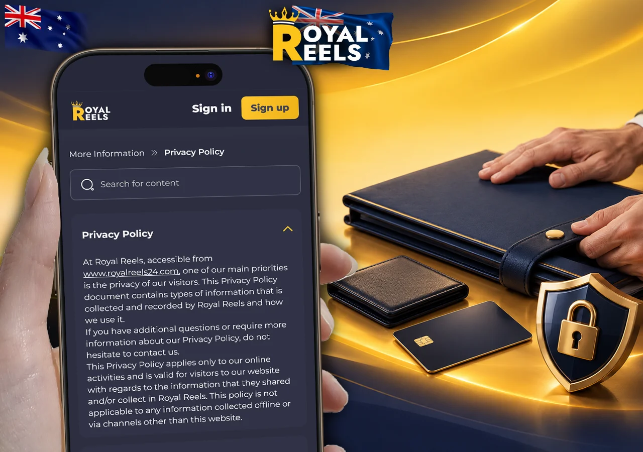 Royal Reels privacy practices explain account data collection, protection and user choices.